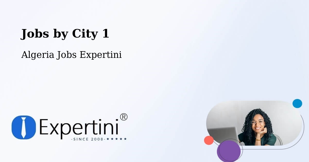 City Jobs in Algeria - Expertini